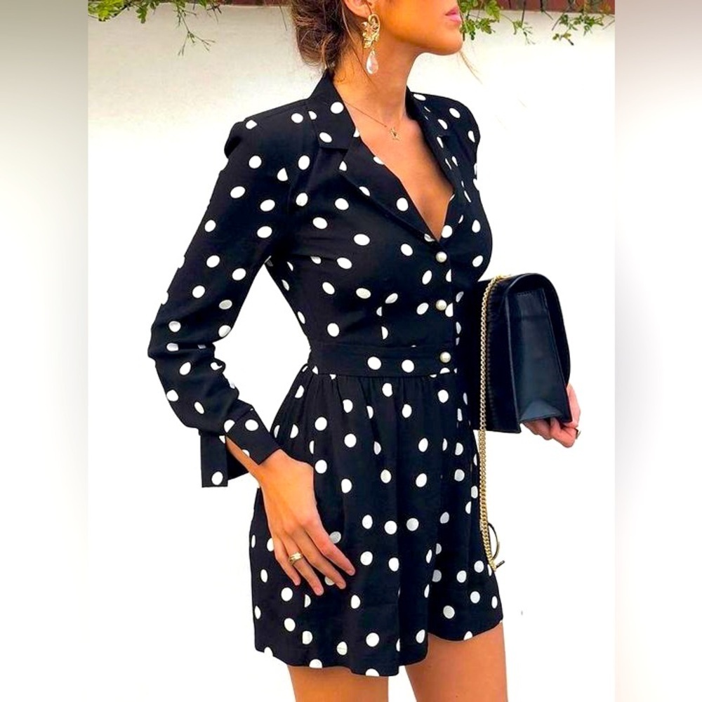 Zara Polka Dot Romper
